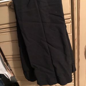 Black New York and Company bootcut pants